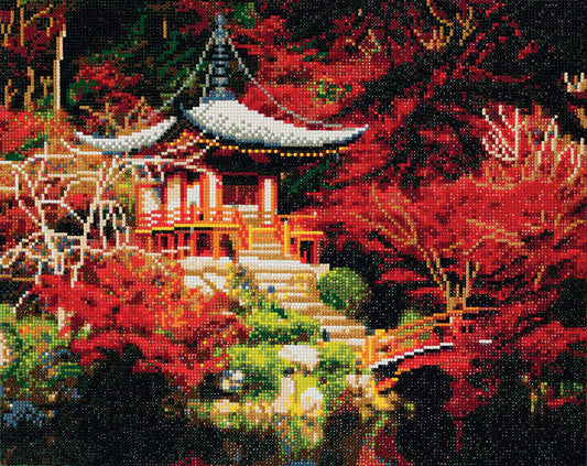 CA Mounted Kit (Lg): Japanese Temple