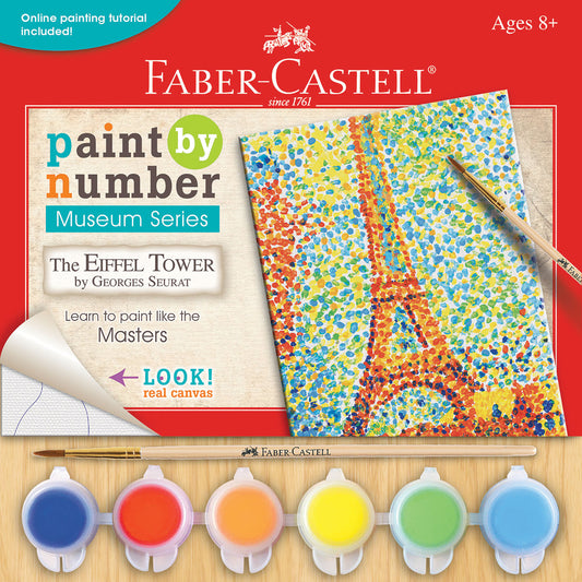 Museum Series Paint By Number Kit 6"X8"-The Eiffel Tower