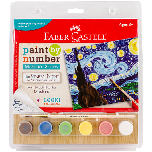 Museum Series Paint By Number Kit 6"X8"-The Starry Night