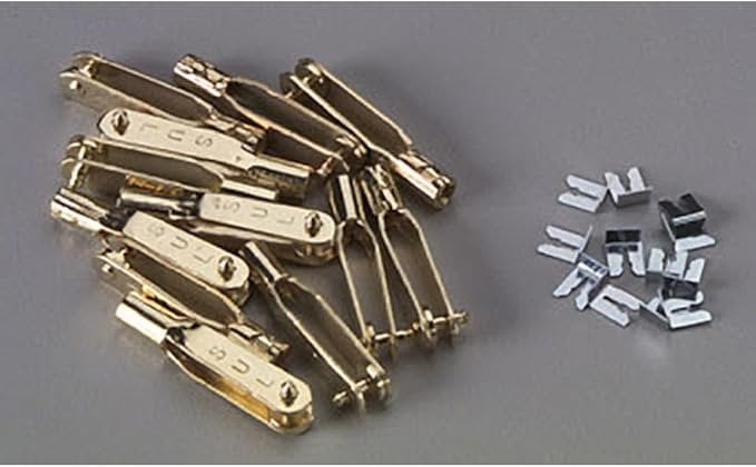 4-40 Gold-N-Clevises (12)