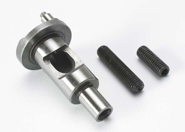 Crankshaft multi-shaft (for engines w/ starter) (with 5x15mm & 5x25mm inserts for short and standard crank lengths) (TRX 2.5 2.5R 3.3)