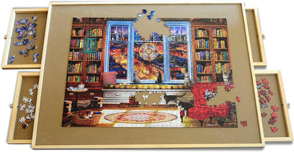 Wood Jigsaw Puzzle Table - 27"x35"