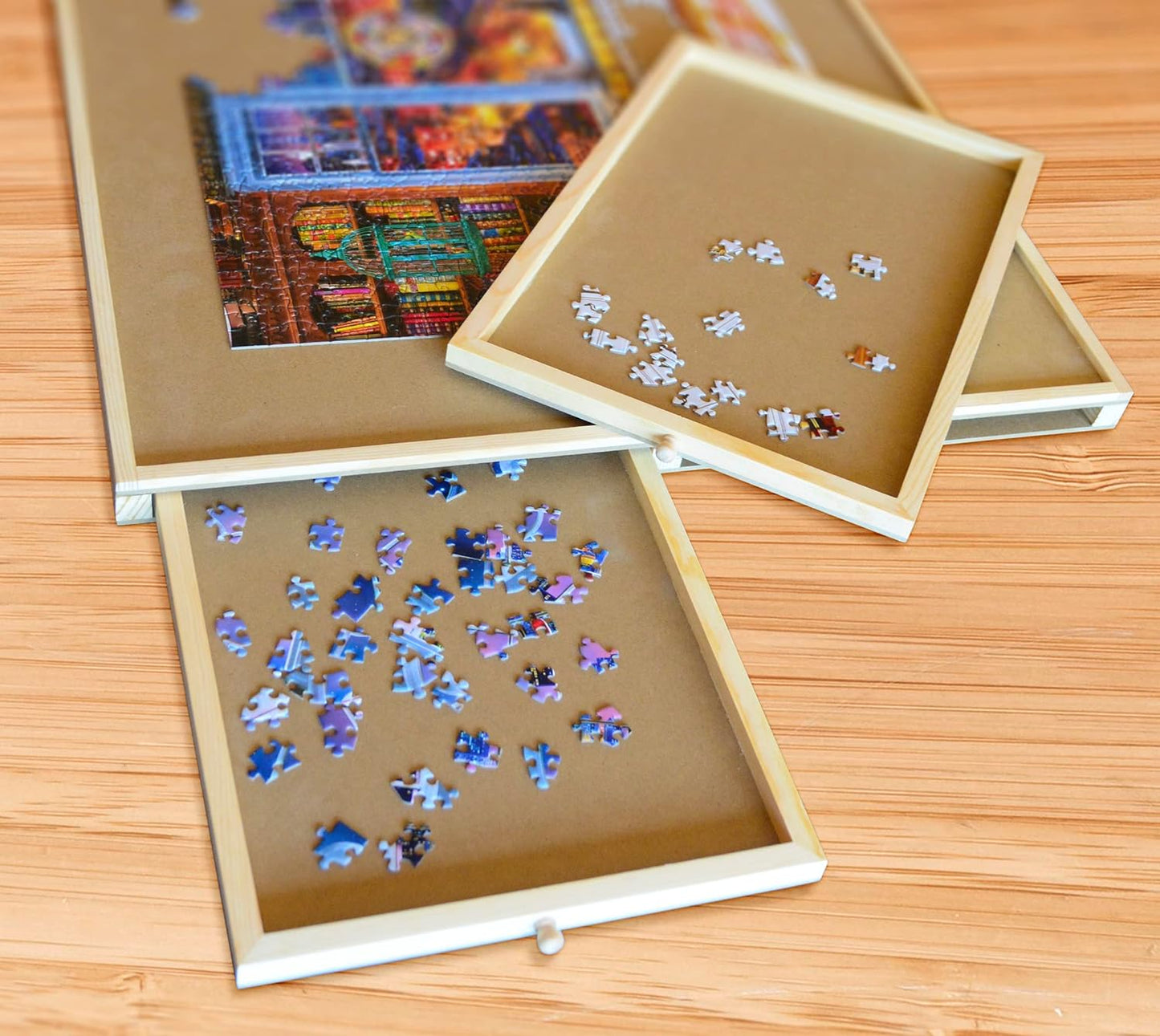 Wood Jigsaw Puzzle Table - 27"x35"