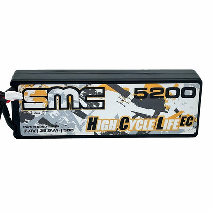 HCL-EC 7.4V-5200mAh-50C pack - Traxxas 1st Gen Connector