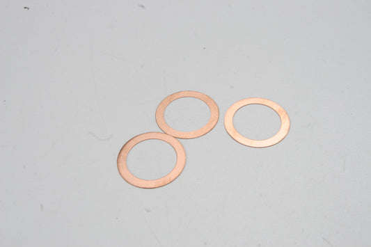 Gaskets cooling head: 0.20 0.30 0.40mm (1 each) (0.30mm stock) (TRX 3.3)