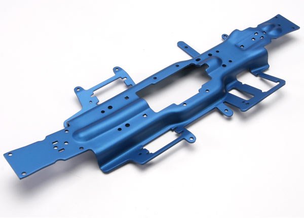 Chassis Revo 3.3 (extended 30mm) (3mm 6061-T6 aluminum) (anodized blue)