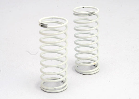 Spring shock (white) (GTR) (rear) (1.2 rate silver) (1 pair)