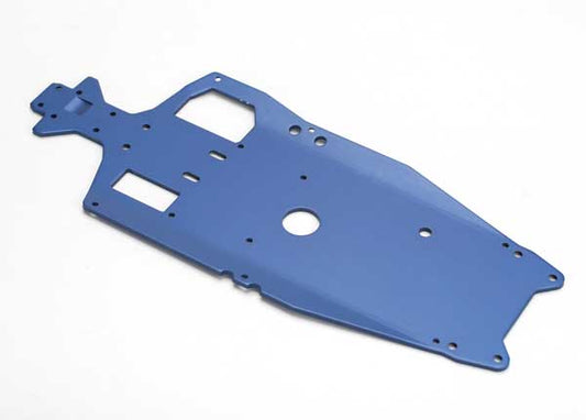 Chassis 6061-T6 aluminum (3mm) (anodized blue)/ adhesive foam pad (1)
