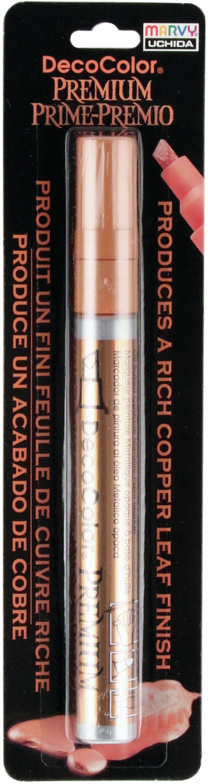 Uchida DecoColor Premium Chisel Paint Marker-Rose Gold