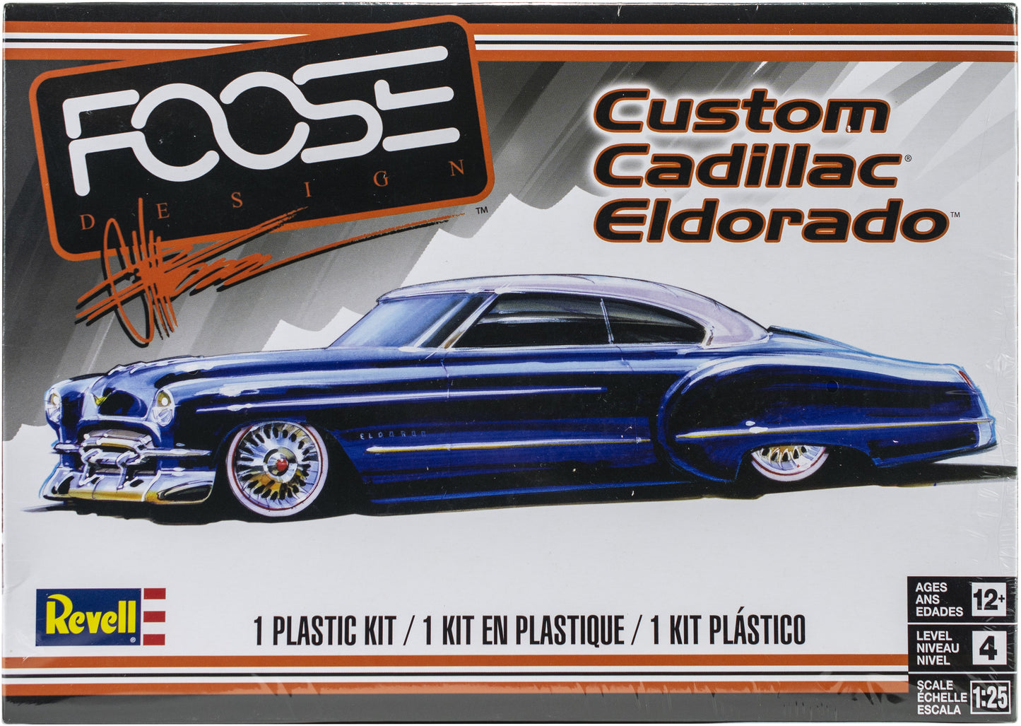 Plastic Model Kit-Custom Cadillac Eldorado 1:25