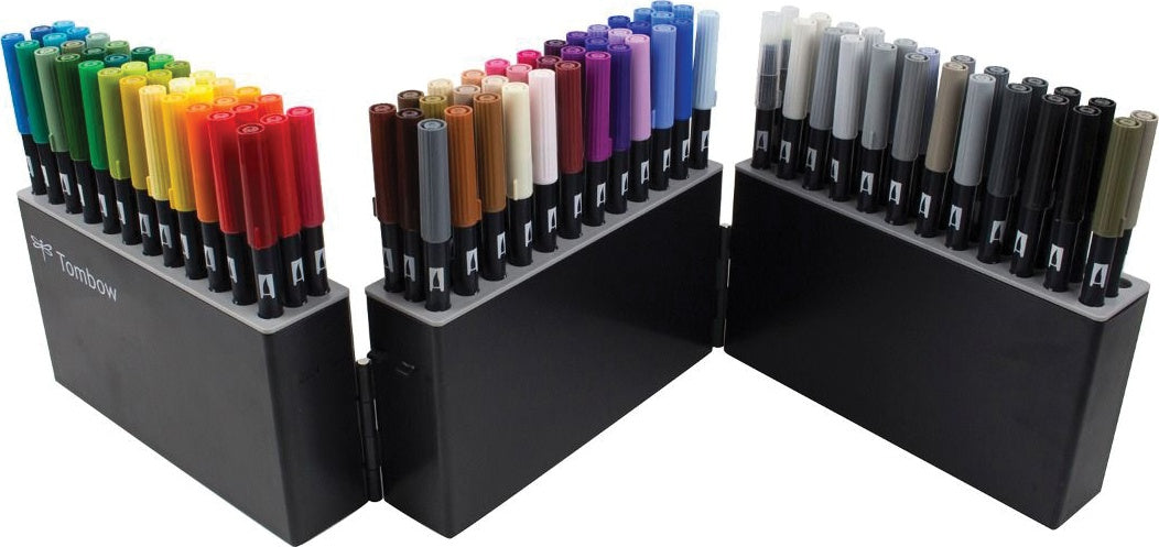 Tombow Marker Case-Empty-Holds 108 Dual Brush Pens
