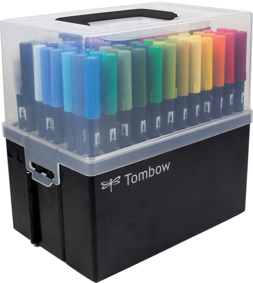 Tombow Marker Case-Empty-Holds 108 Dual Brush Pens
