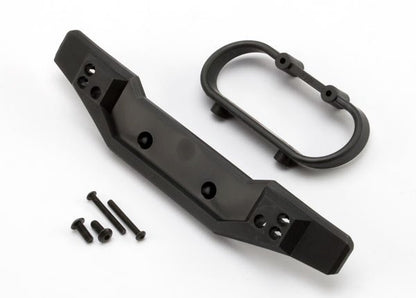Bumper rear/ bumper mount rear/ 4x10mm BCS (2)/ 3x25mm BCS (2)