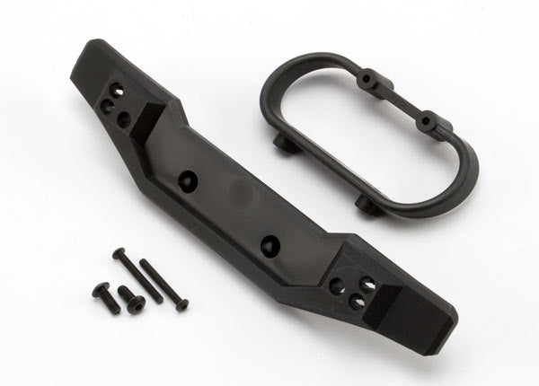 Bumper rear/ bumper mount rear/ 4x10mm BCS (2)/ 3x25mm BCS (2)