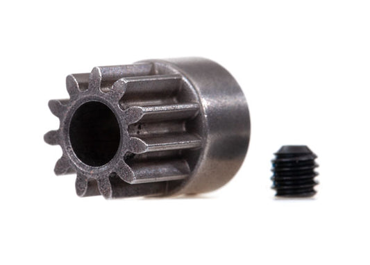 Gear 11-T pinion (0.8 metric pitch compatible with 32-pitch) (fits 5mm shaft)/ set screw