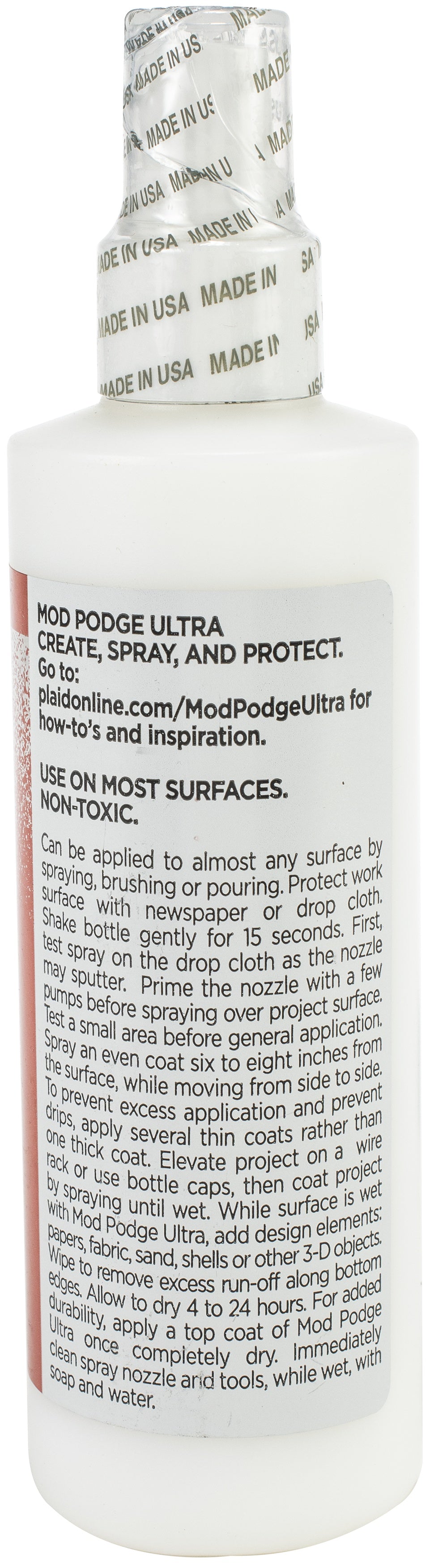 Plaid Mod Podge Ultra Gloss Spray On Sealer-8oz