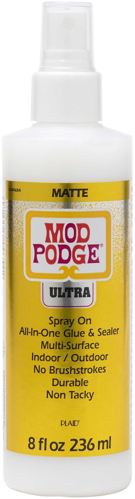 Plaid Mod Podge Ultra Matte Spray On Sealer-8oz