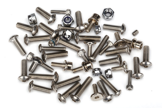 Hardware kit stainless steel Spartan/DCB M41 (contains all stainless steel hardware used on Spartan and DCB M41)