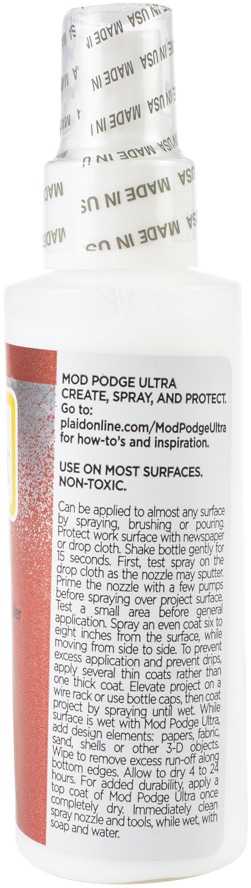 Plaid Mod Podge Ultra Gloss Spray On Sealer-4oz