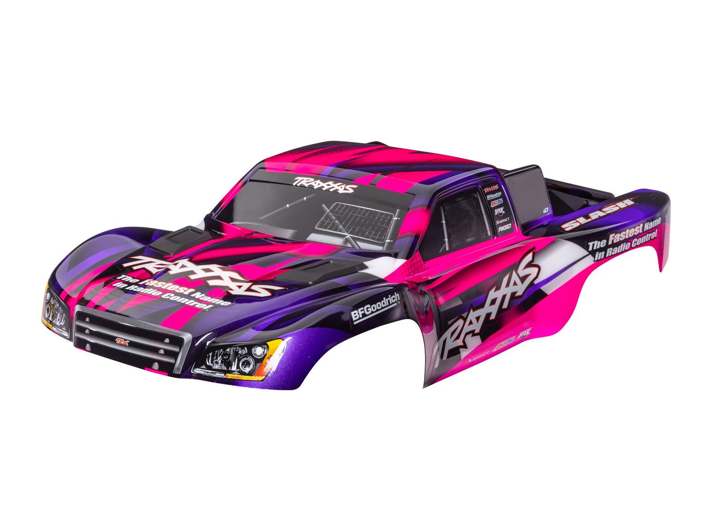 BODY SLASH 2WD PINK/PRPL CLIPLESS