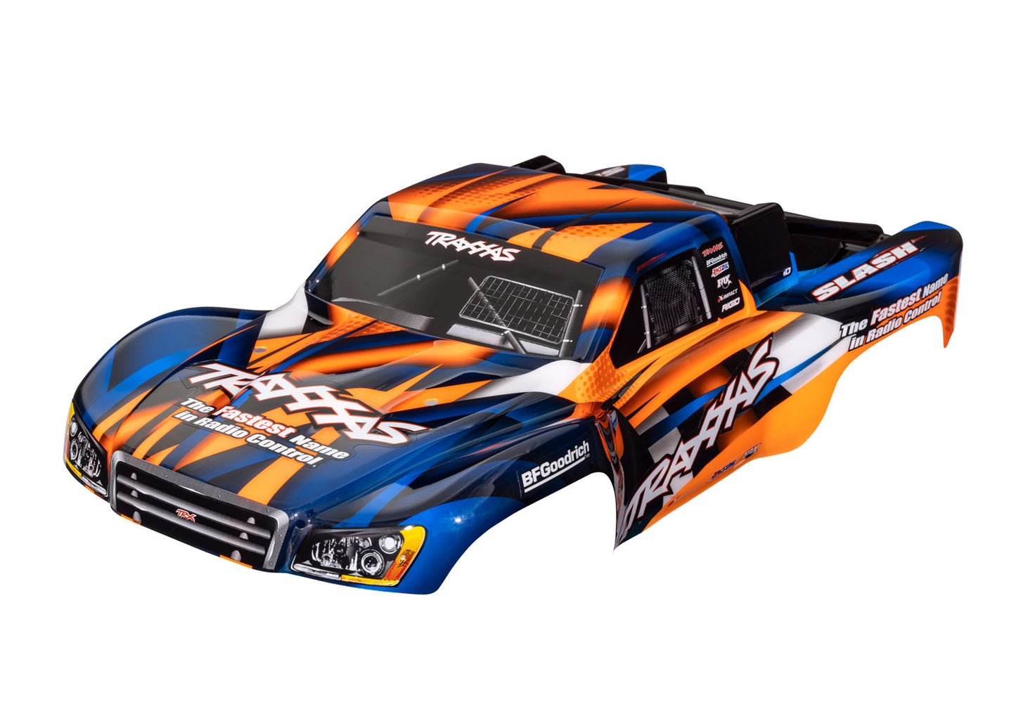 SLASH 2WD BODY ORNG/BLUE