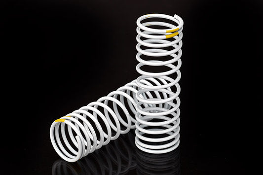 Springs front (white) (progressive +20% rate yellow stripe) (2)