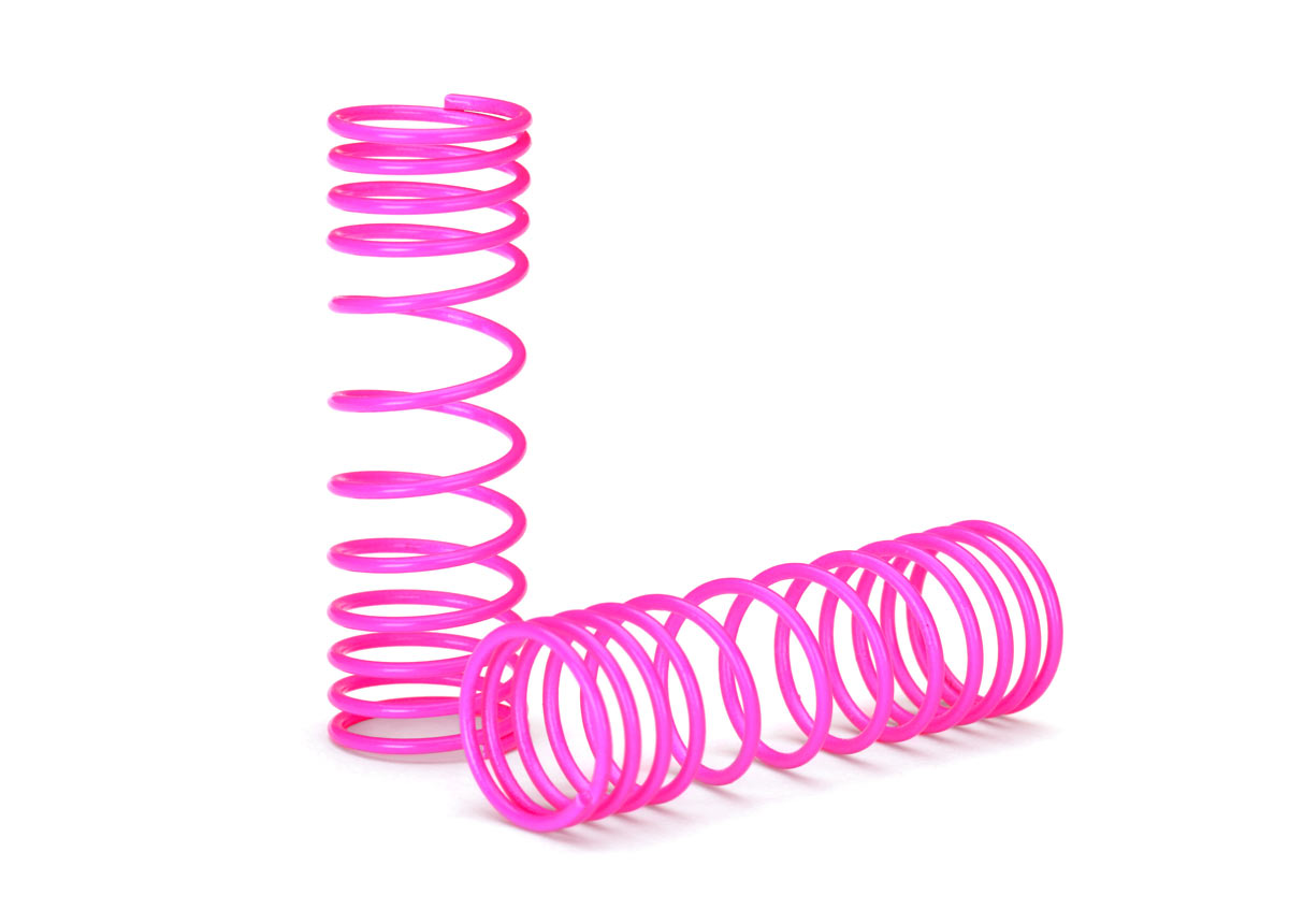 Springs front (pink) (progressive rate) (2)