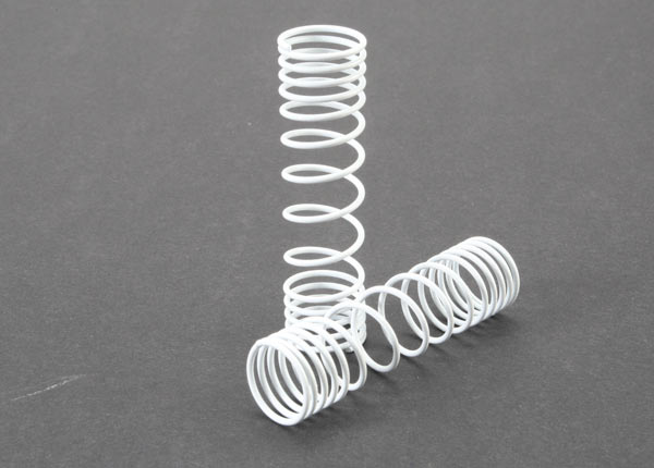 Springs rear (white) (progressive rate) (2)