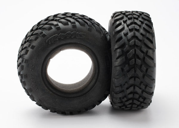 Tires ultra-soft S1 compound for off-road racing SCT dual profile 4.3x1.7- 2.2/3.0" (2)/ foam inserts (2)