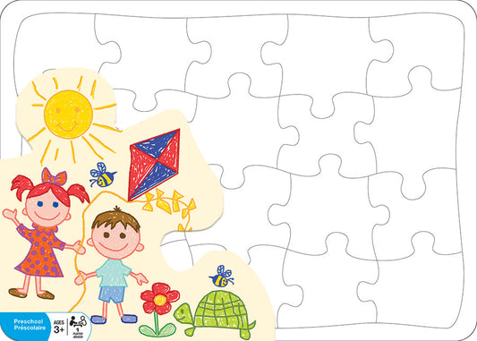 Create Your Own Puzzle: 10"x14"
