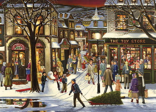 Downtown Christmas (tray)