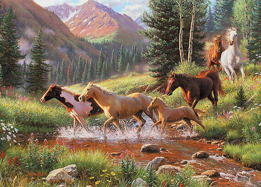 Horse Stream (tray)