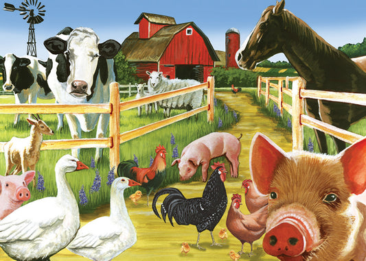 Farmyard Welcome (tray)