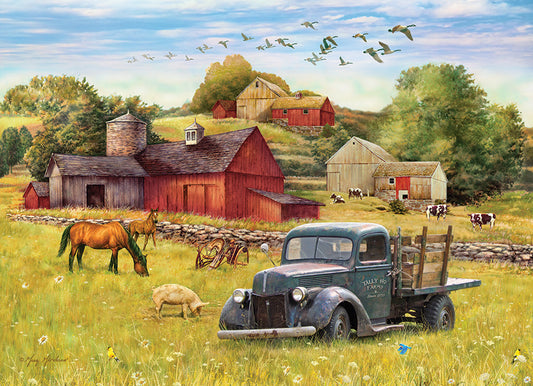 Blue Truck Farm (tray)