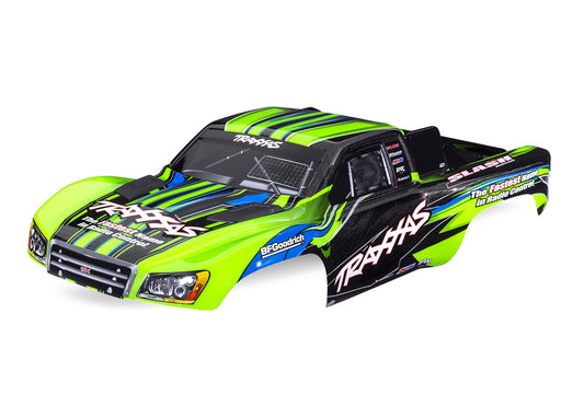 BODY SLASH 2WD GREEN CLIPLESS