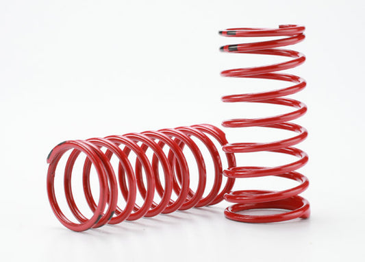 Spring shock (red) (GTR) (2.0 rate double black stripe) (1 pair)