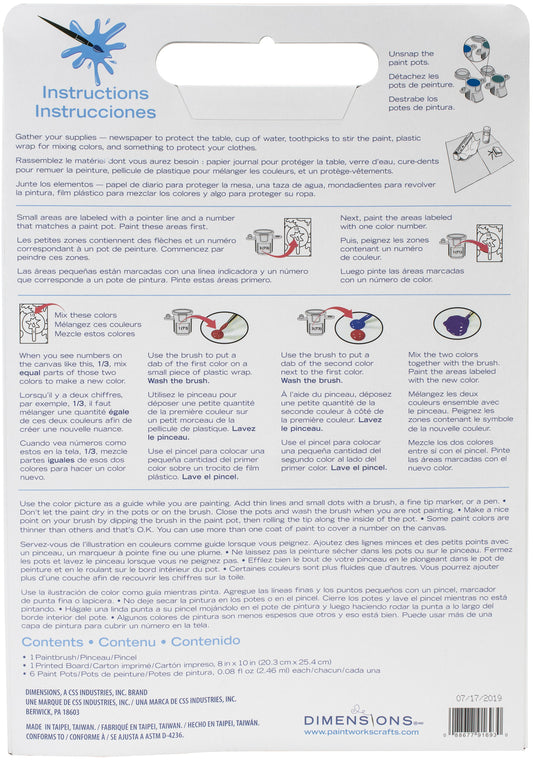 Paint Works Paint By Number Kit 8"X10"-Dog Love