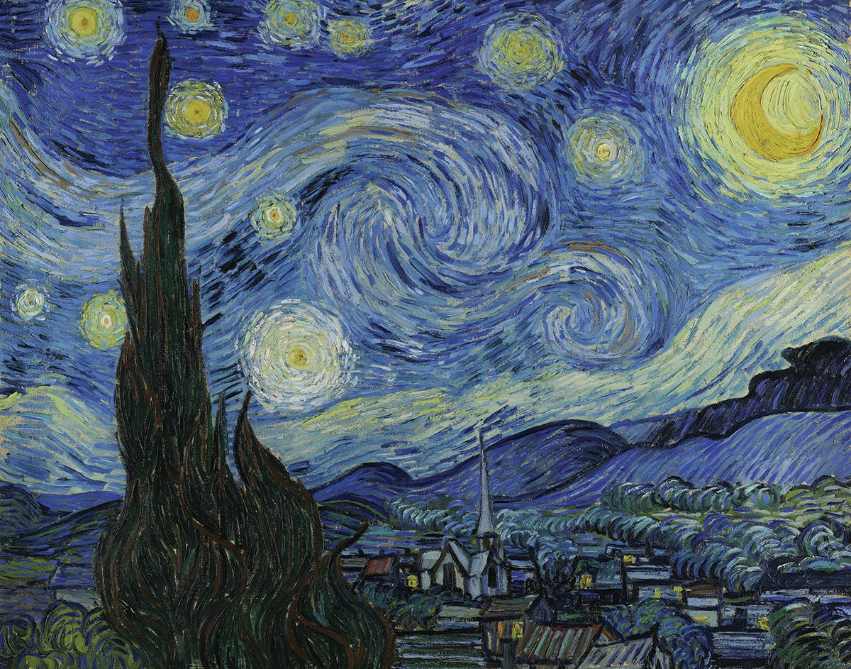 Paint Your Own Masterpiece 11"X14"-The Starry Night