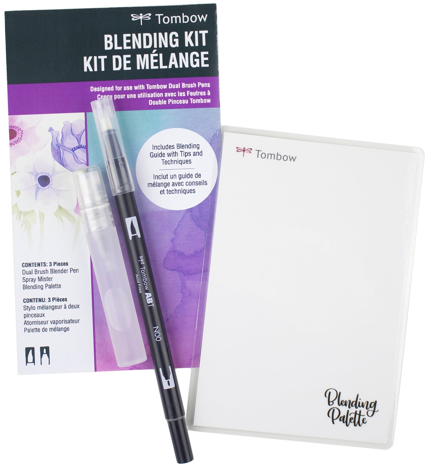 Tombow Dual Brush Blending Kit 4/Pkg-