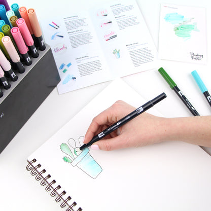 Tombow Dual Brush Blending Kit 4/Pkg-
