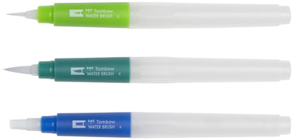 Tombow Dual Brush Water Brushes 3/Pkg-