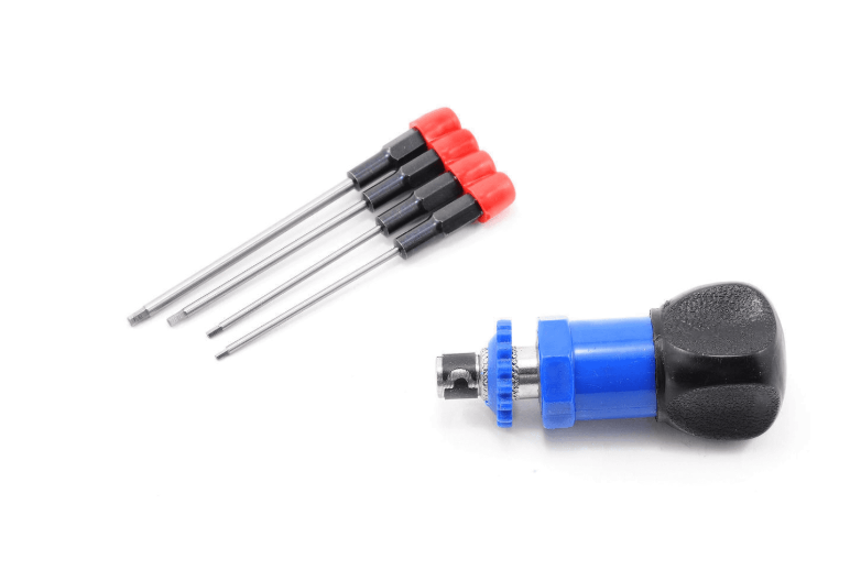 4-Piece Standard Hex Wrench Set with Handle