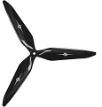 3X Power - 13x12 Propeller (CCW) Black