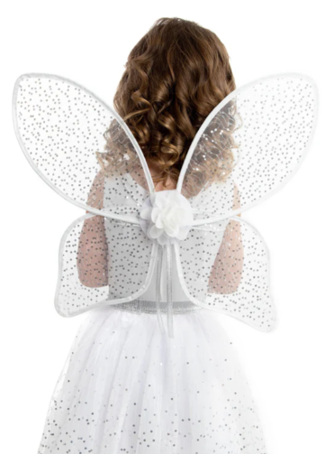 Silver Shimmer Fairy Wings