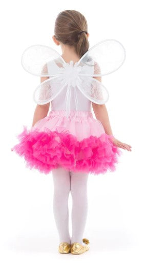 Deluxe White Fairy Wings - 3+ yrs.