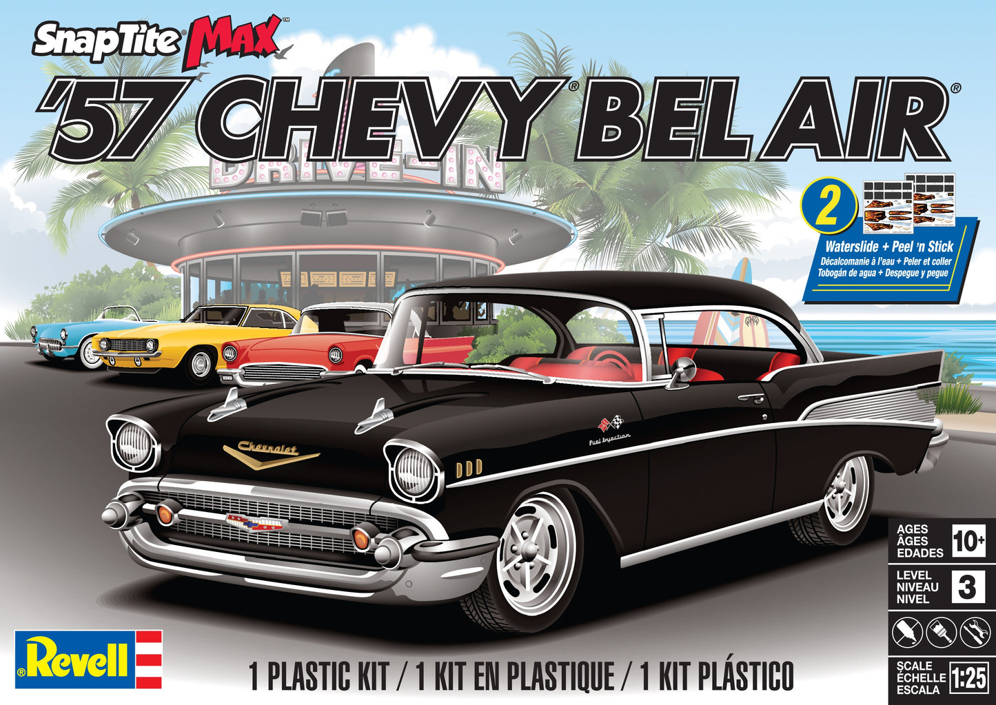 851529 1/25 Snap '57 Chevy Bel Air