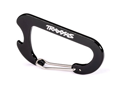 Carabiner: Traxxas - Black with Bottle Opener