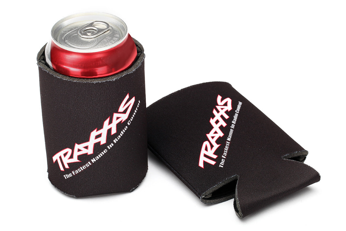 CAN COOLIE BLACK TRAXXAS  LOGO