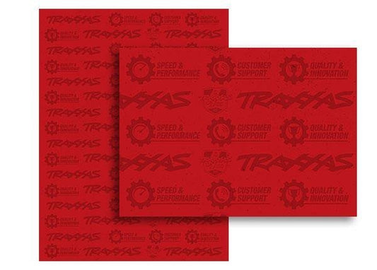 18' X 24' RED ADHSVE WALLPAPER