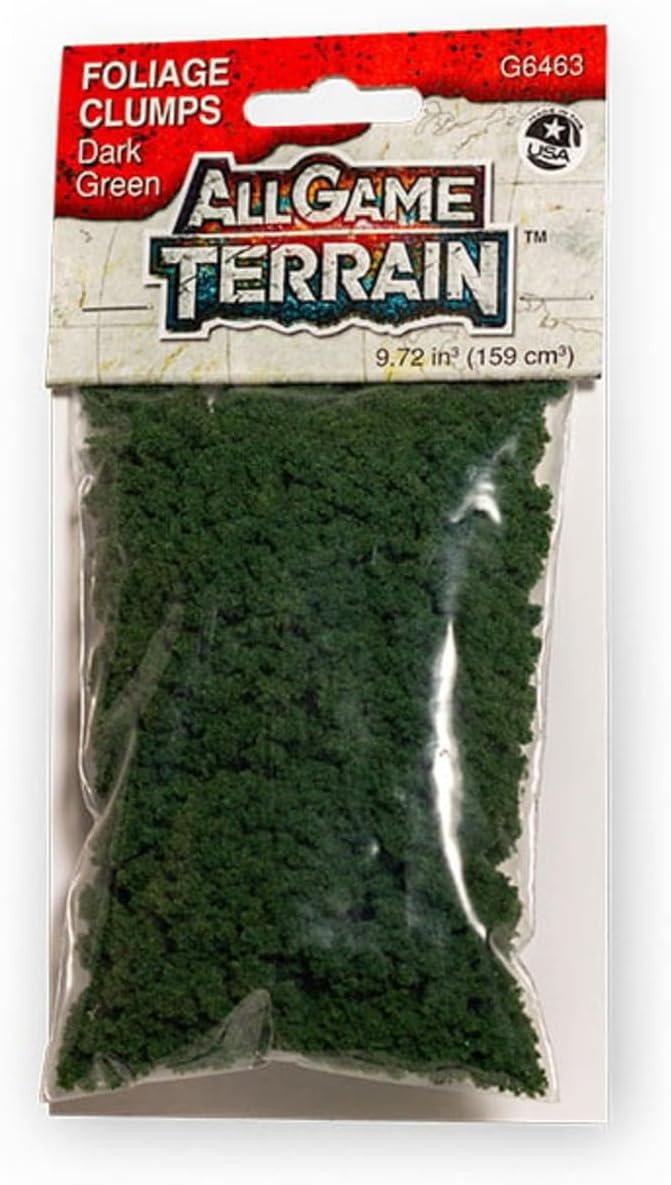 DARK GREEN FOLIAGE CLUMPS